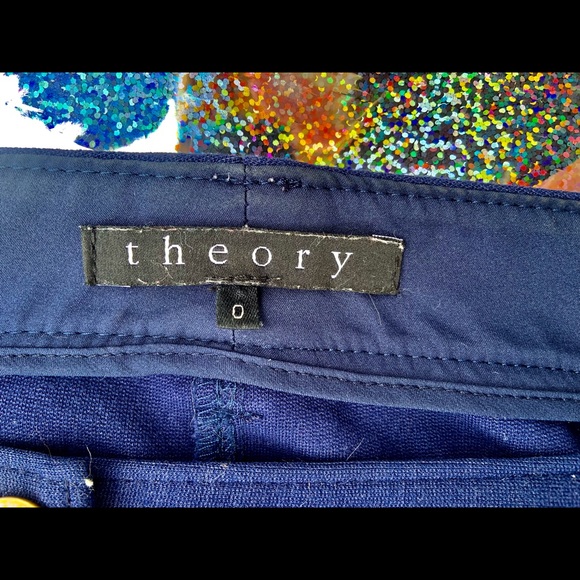 THEORY MIDNIGHT BLUE JEANS STRETCHY - Picture 5 of 7